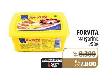 Promo Harga FORVITA Margarine 250 gr - Lotte Grosir