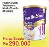 Promo Harga PEDIASURE Complete Triplesure Madu, Vanila 850 gr - Indomaret