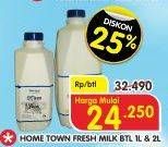 Promo Harga HOMETOWN Fresh Milk  - Superindo