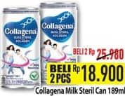 Promo Harga Collagena Susu Steril Kolagen 189 ml - Hypermart