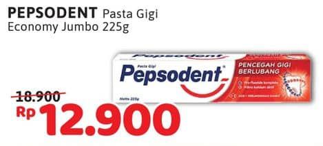 Promo Harga Pepsodent Pasta Gigi Pencegah Gigi Berlubang White 225 gr - Alfamidi