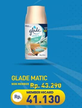 Promo Harga Glade Matic Spray Refill 225 ml - Hypermart