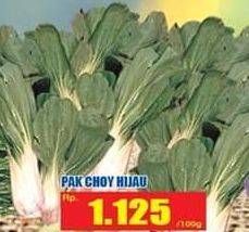 Promo Harga Pak Choy Hijau per 100 gr - Hari Hari