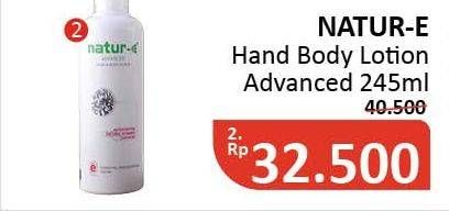 Promo Harga NATUR-E Hand Body Lotion Daily Nourishing Advanced 245 ml - Alfamidi