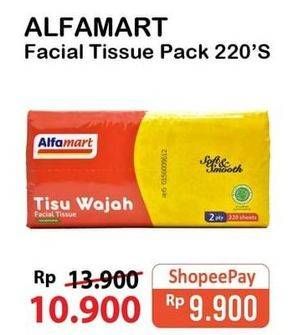 Promo Harga ALFAMART Facial Tissue 220 pcs - Alfamart