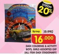 Promo Harga DADI Coloring & Activity Boys  - Superindo