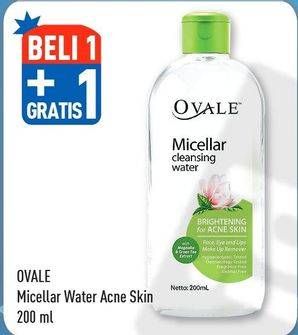 Promo Harga OVALE Micelar Water Acne Skin 200 ml - Hypermart