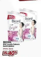 Promo Harga Biore Body Foam Bright Lovely Sakura Scent 800 ml - Yogya