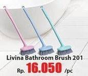 Promo Harga LION STAR Livina Bathroom Brush 201  - Hari Hari