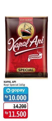 Promo Harga Kapal Api Kopi Bubuk Special 165 gr - Alfamidi