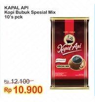 Promo Harga Kapal Api Kopi Bubuk Special Mix 10 pcs - Indomaret