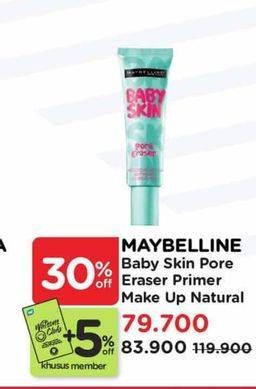 Promo Harga Maybelline Baby Skin Pore Eraser  - Watsons