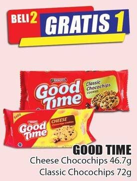 Promo Harga GOOD TIME Cookies Chocochips 46 gr - Hari Hari