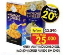 Promo Harga Green Valley Macaroni & Cheese Alfredo 200 gr - Superindo