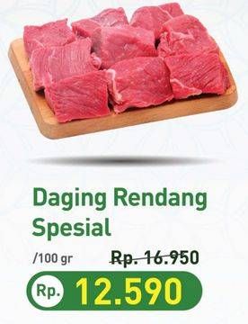 Promo Harga Daging Rendang Sapi per 100 gr - Hypermart