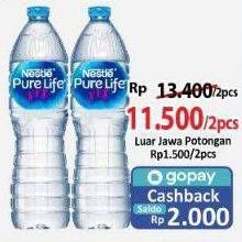 Promo Harga Nestle Pure Life Air Mineral 1500 ml - Alfamart