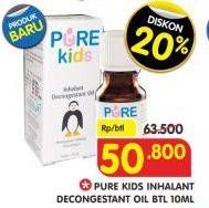 Promo Harga PURE KIDS Inhalant Decongostant 10 ml - Superindo