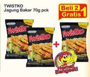 Promo Harga TWISTKO Snack Jagung Bakar 70 gr - Indomaret