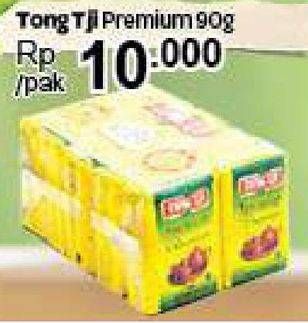 Promo Harga Tong Tji Teh Bubuk 90 gr - Carrefour