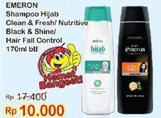 Promo Harga EMERON Shampoo Black Shine / Hair Fall / Hijab 170 ml - Indomaret
