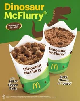 Promo Harga Dinosaur McFlurry  - McD