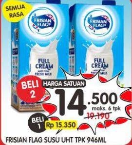 Promo Harga Frisian Flag Susu UHT Purefarm All Variants 946 ml - Superindo