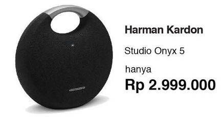 Promo Harga HARMAN KARDON Onyx Studio 5  - Erafone