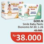 Promo Harga Goon Smile Baby Ekonomis Pants L26, M30 26 pcs - Alfamidi