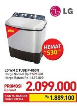 Promo Harga LG P800N | Washing Machine  - Carrefour