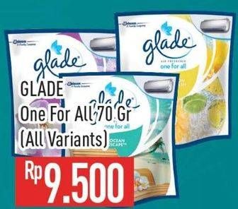 Promo Harga Glade One For All All Variants 70 gr - Hypermart