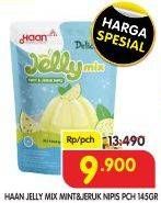 Promo Harga HAAN Jelly Mix Mint Jeruk Nipis 145 gr - Superindo