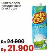 Promo Harga Hydro Coco Minuman Kelapa Original 1000 ml - Indomaret