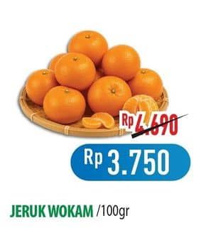 Promo Harga Jeruk Wokam per 100 gr - Hypermart