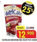 Promo Harga Nutricake Instant Cake Brownies Kecuali Red Velvet 230 gr - Superindo