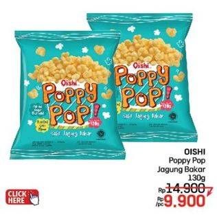 Promo Harga Oishi Poppy Pop Jagung Bakar 130 gr - LotteMart