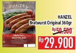 Promo Harga HANZEL Bratwurst Original 360 gr - Hypermart