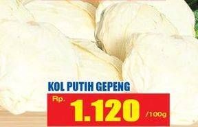 Promo Harga Kol Putih Gepeng  - Hari Hari