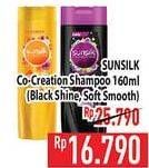 Promo Harga SUNSILK Shampoo Black Shine, Soft Smooth 170 ml - Hypermart
