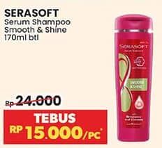 Promo Harga Serasoft Shampoo Smooth Shine 170 ml - Indomaret