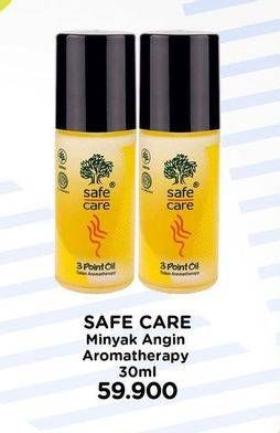 Promo Harga Safe Care Minyak Angin Aroma Therapy 30 ml - Watsons