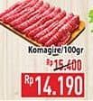 Promo Harga Komagire per 100 gr - Hypermart