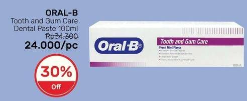 Promo Harga ORAL B Toothpaste Gum Care 100 ml - Guardian