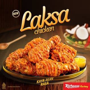 Promo Harga Richeese Factory Combo Laksa Chicken  - Richeese Factory