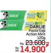 Promo Harga Darlie Toothpaste Double Action Mint 120 gr - LotteMart