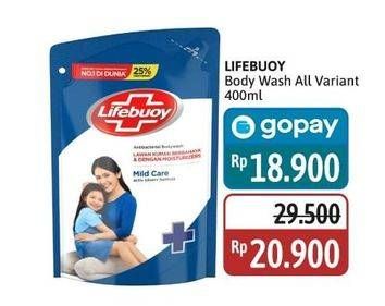 Promo Harga Lifebuoy Body Wash All Variants 400 ml - Alfamidi