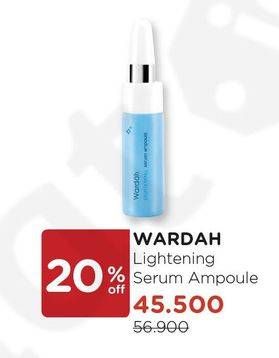 Promo Harga WARDAH Lightening Facial Serum  - Watsons