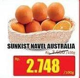 Promo Harga Jeruk Navel Australia per 100 gr - Hari Hari