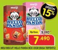 Promo Harga Meiji Hello Panda Biscuit 45 gr - Superindo