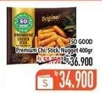 Promo Harga SO GOOD Chicken Stick Premium 400 gr - Hypermart