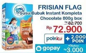 Promo Harga Frisian Flag Susu Bubuk Kompleta Cokelat 800 gr - Indomaret